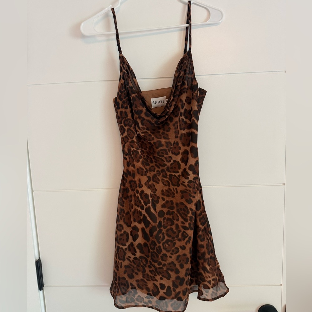 SNDYS Leopard Dress